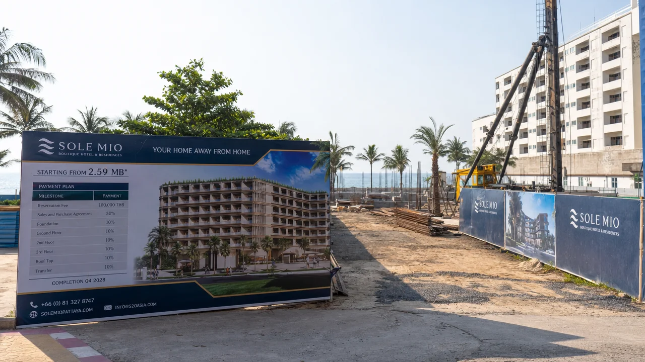 Embassy Life Pattaya: why the developer requires 100% prepayment in 2026