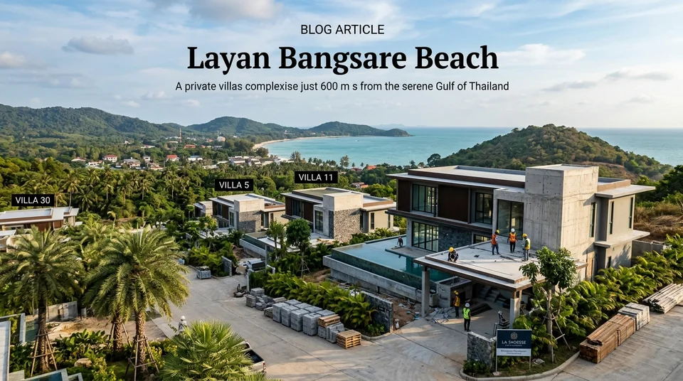 Layan Bangsare Beach в Банг Сарай: виллы от 9.3 млн бат в 2026 году