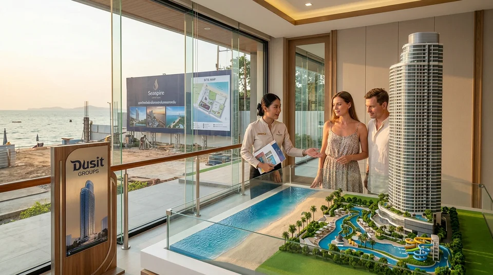 Seaspire Jomtien — новый премиум-проект на первой линии в 2026